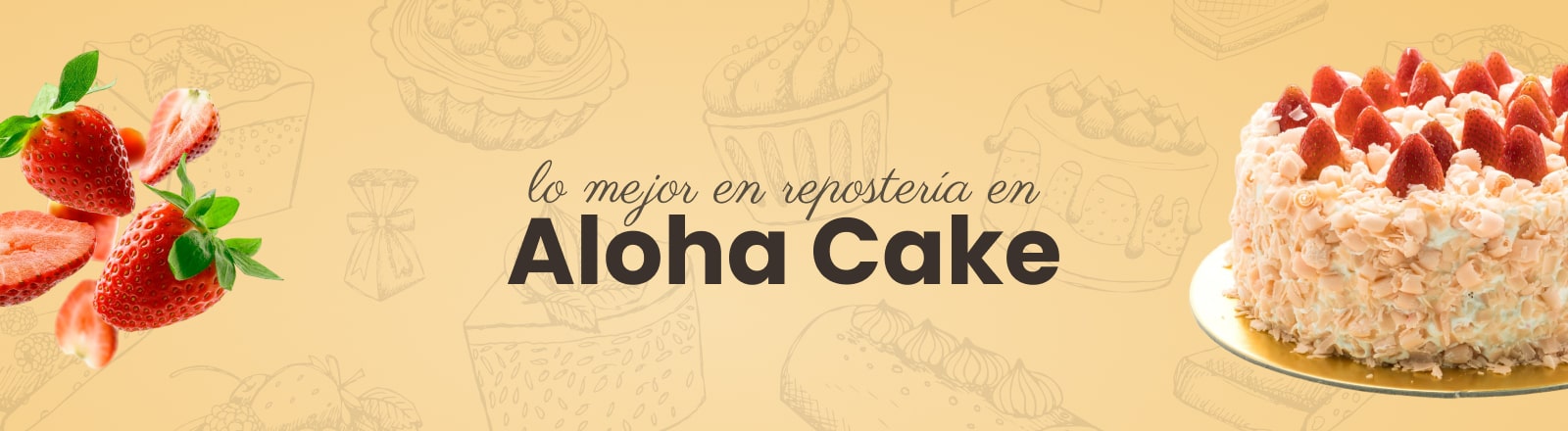 repostería aloha cake