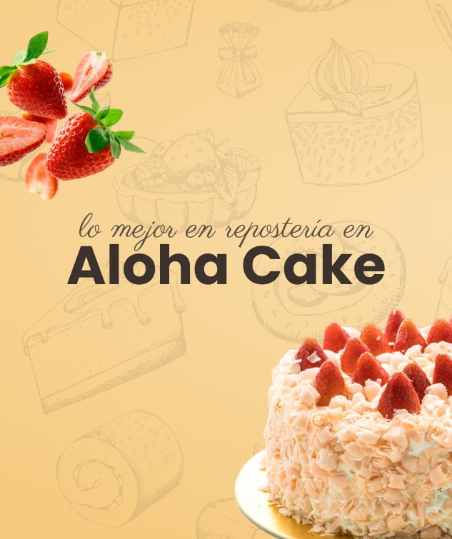 repostería aloha cake